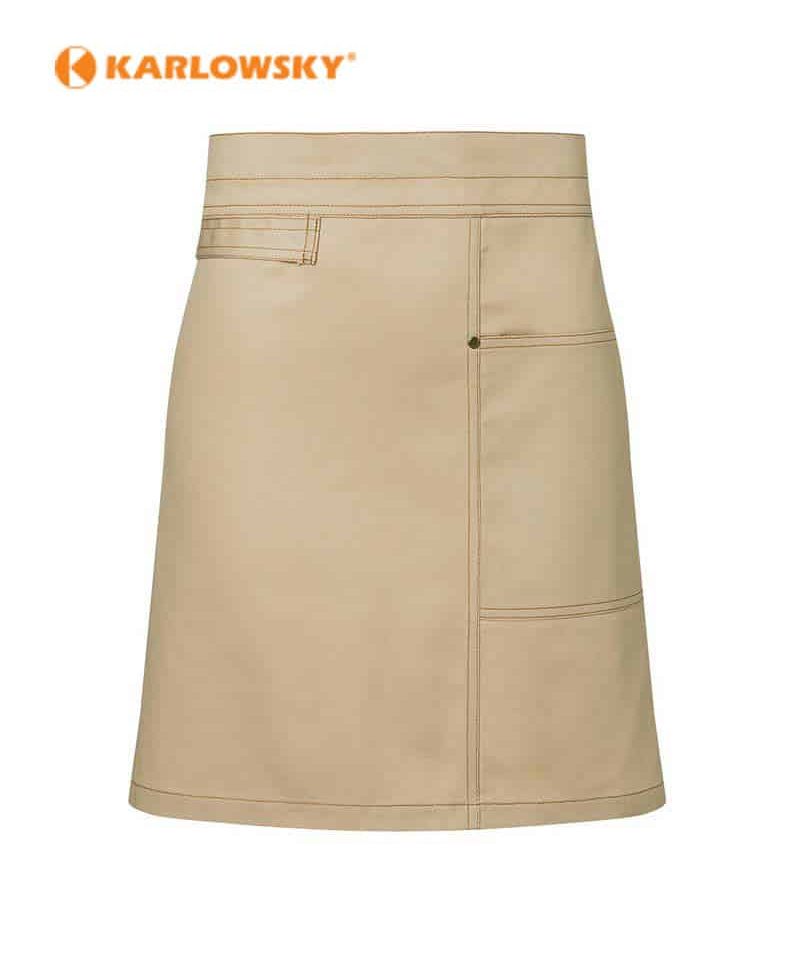 Grembiule-unisex-ristorazione-con-tasche-Karlowsky-KVS11-beige