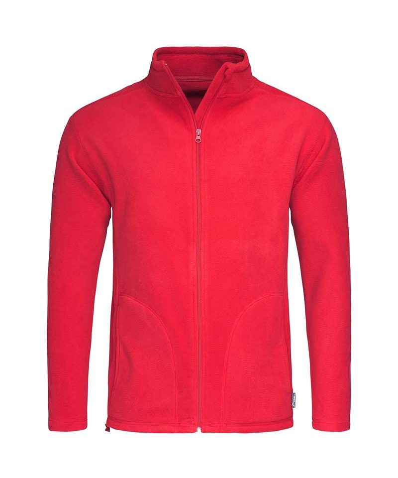 Pile Uomo zip intera tasche Stedman ST5030 10 Pile-Uomo-zip-intera-tasche-Stedman-ST5030-rosso