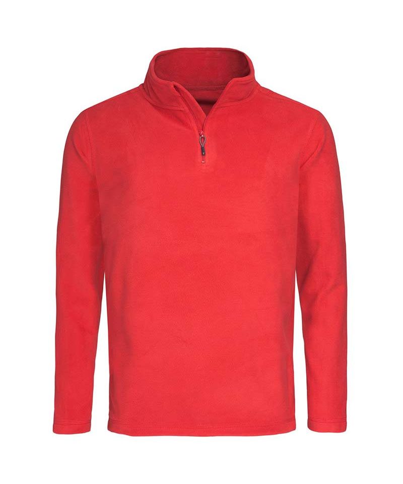 Pile-uomo-mezza-zip-Stedman-ST5020-rosso
