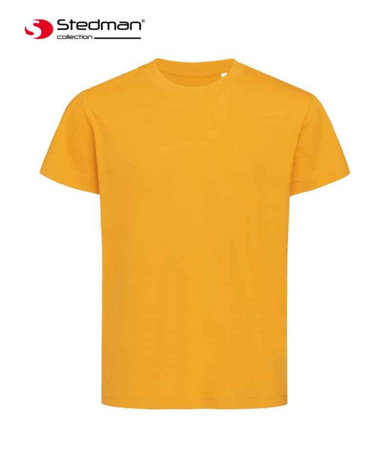 T-shirt Bambino Girocollo Cotone Organico Stedman ST9370 12 T-shirt-Bambino-Girocollo-Cotone-Organico-Stedman-ST9370-giallo-ocra