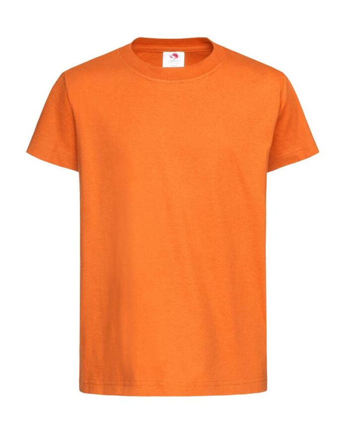 T-shirt-Bambino-Girocollo-Stedman-ST2200-arancione