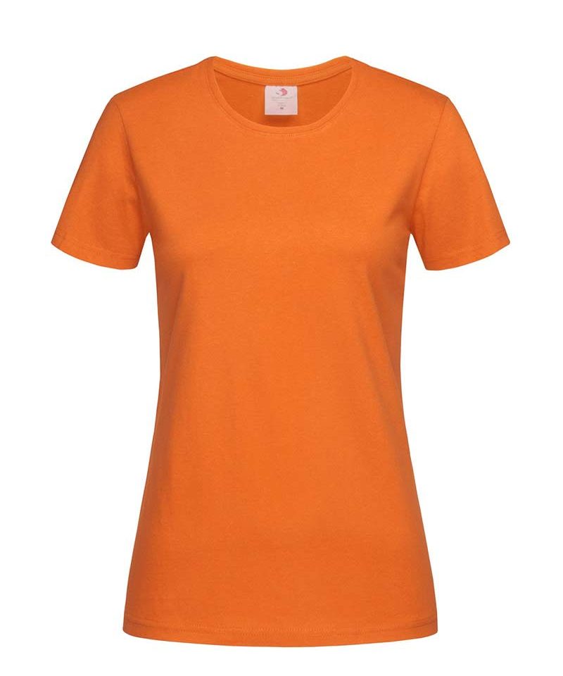T-shirt donna cotone girocollo Stedman ST2600 25 T-shirt-Donna-personalizzate-girocollo-Stedman-ST2600-arancione