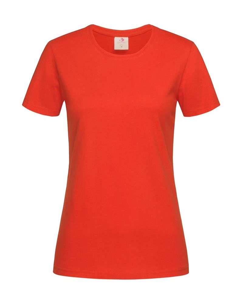 T-shirt donna cotone girocollo Stedman ST2600 44 T-shirt-Donna-personalizzate-girocollo-Stedman-ST2600-arancione-brillante
