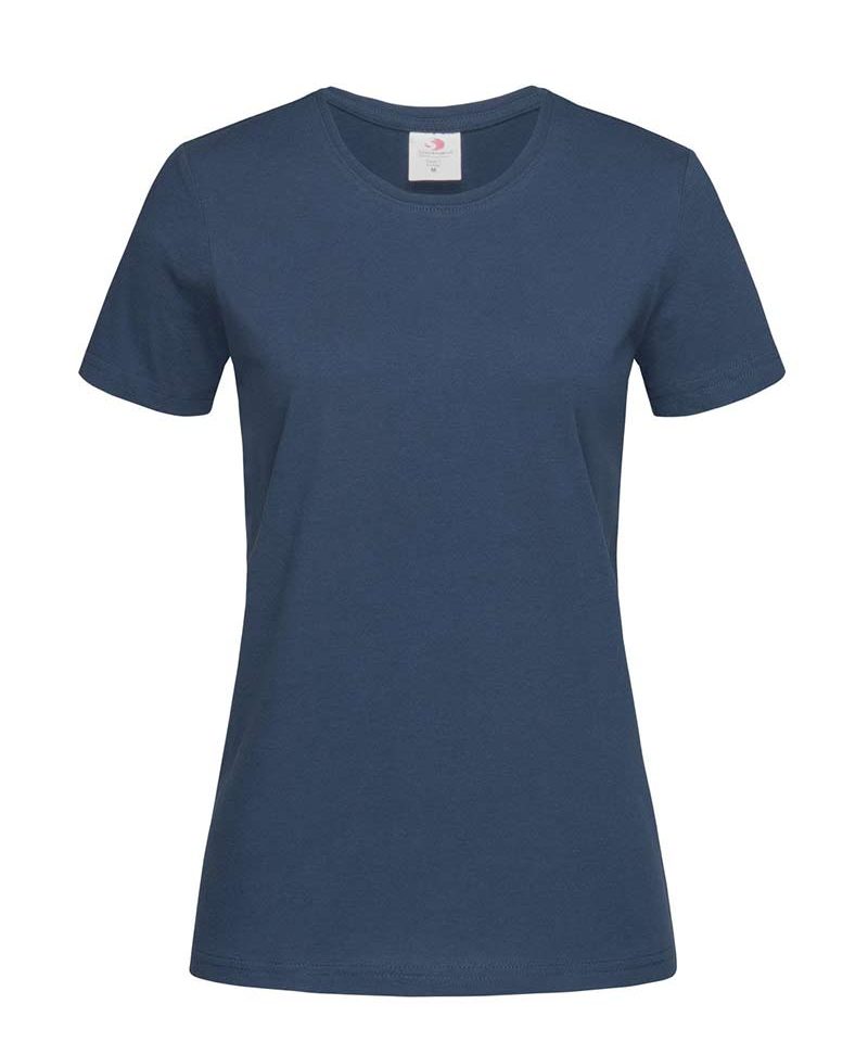 T-shirt donna cotone girocollo Stedman ST2600 41 T-shirt-Donna-personalizzate-girocollo-Stedman-ST2600-blu-navy