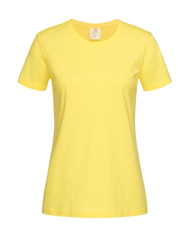 T-shirt donna cotone girocollo Stedman ST2600 37 T-shirt-Donna-personalizzate-girocollo-Stedman-ST2600-giallo