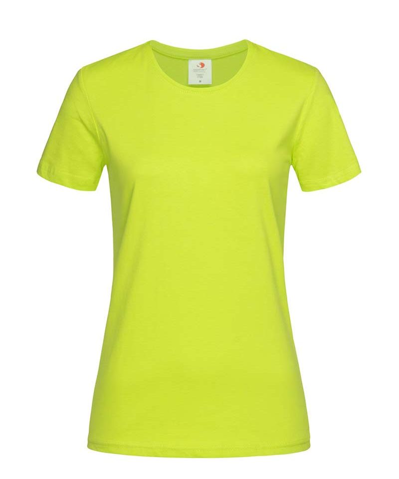 T-shirt donna cotone girocollo Stedman ST2600 36 T-shirt-Donna-personalizzate-girocollo-Stedman-ST2600-giallo-limone