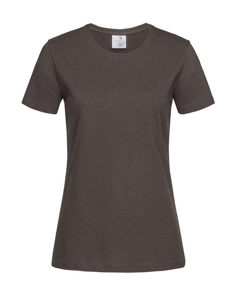T-shirt donna cotone girocollo Stedman ST2600 33 T-shirt-Donna-personalizzate-girocollo-Stedman-ST2600-marrone-cioccolata