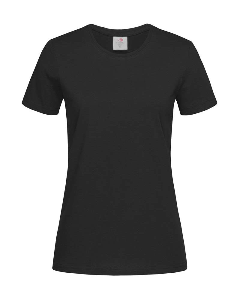 T-shirt donna cotone girocollo Stedman ST2600 32 T-shirt-Donna-personalizzate-girocollo-Stedman-ST2600-nero