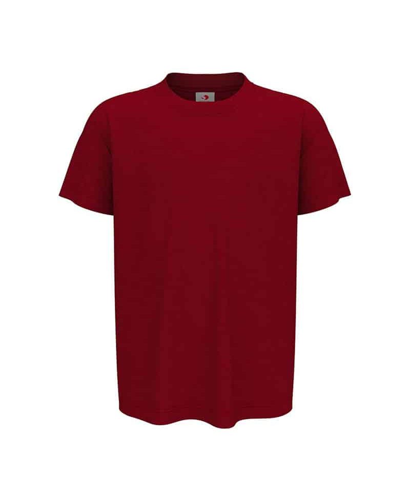 T-shirt bambino girocollo Stedman ST2200 burgundy
