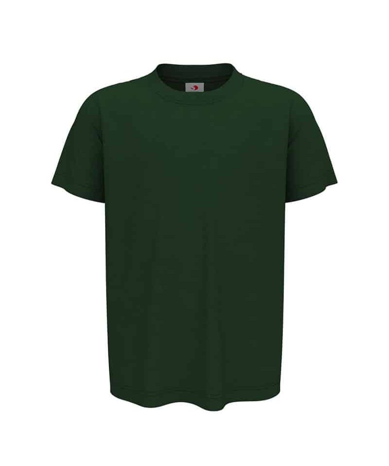 T-shirt bambino girocollo Stedman ST2200 34 T-shirt bambino girocollo Stedman ST2200 verde bottiglia