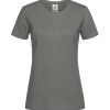 T-shirt Donna girocollo cotone maniche corte Stedman ST2620 2 T-shirt-donna-girocollo-cotone-maniche-corte-Stedman-ST2620-grigio-scuro