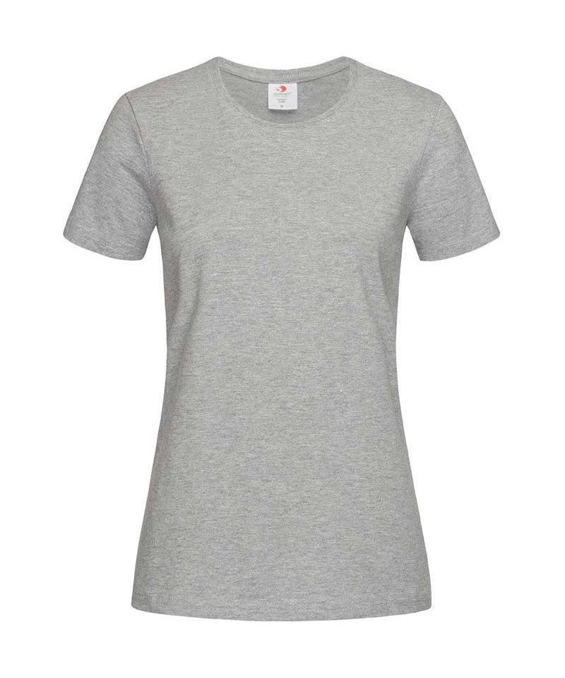 T-shirt-girocollo-donna-pesante-Stedman-ST2160-grigio-melange