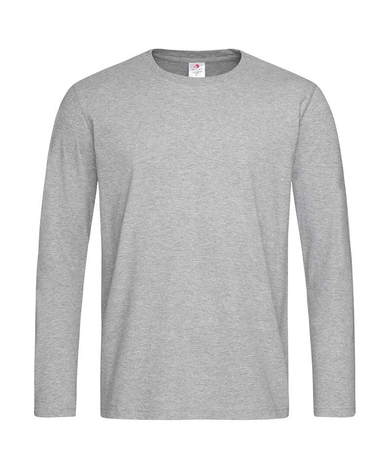 T-shirt-manica-lunga-Uomo-Unisex-Stedman-ST2130-grigio