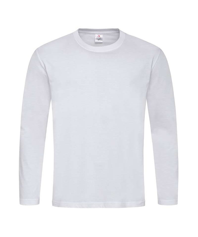 T-shirt Uomo Cotone manica lunga Stedman ST2500 11 T-shirt-uomo-cotone-manica-lunga-Stedman-ST2500-bianco