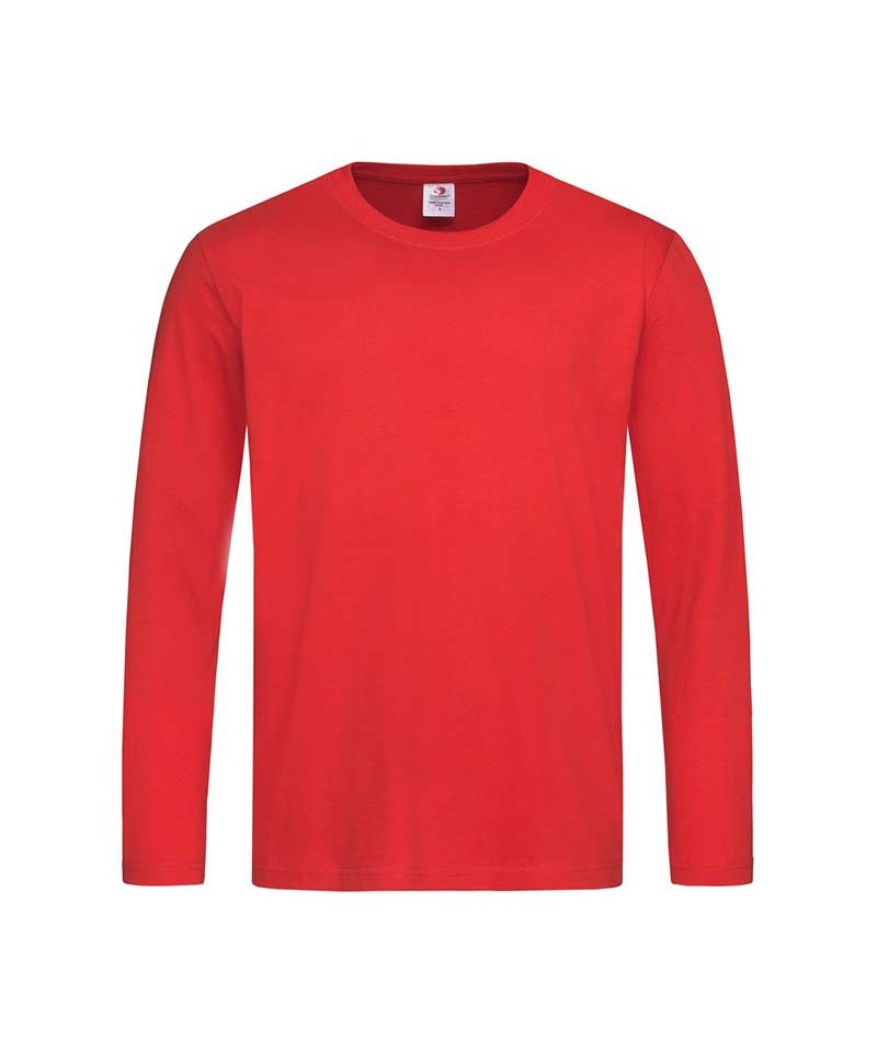 T-shirt Uomo Cotone manica lunga Stedman ST2500 16 T-shirt-uomo-cotone-manica-lunga-Stedman-ST2500-rosso