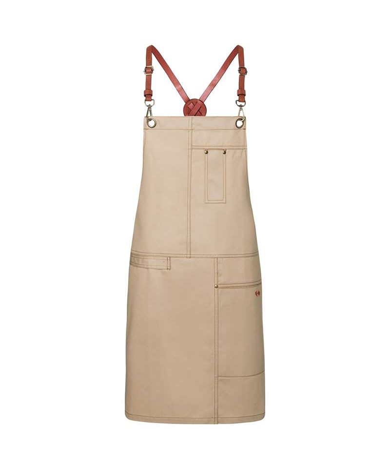 Grembiule con tasche e cinturini in pelle sintetica Karlowsky KLS25 9 grembiule-con-tasche-e-Cinturini-in-pelle-sintetica-Karlowsky-KLS25-beige