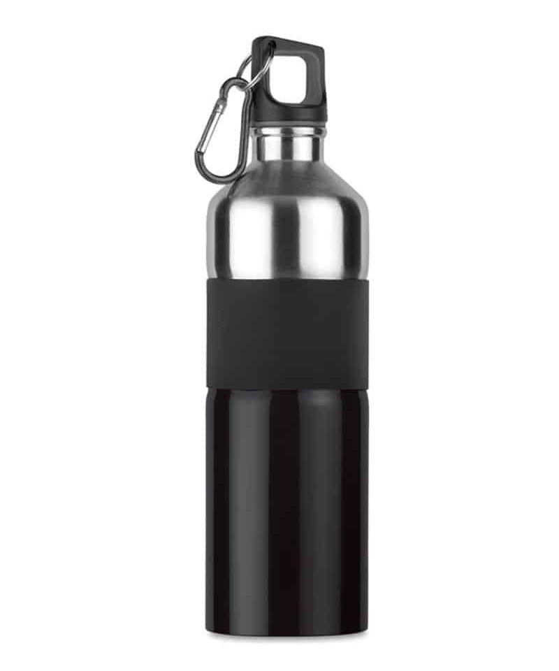 Bottiglia bicolore in acciaio inox con moschettone 750ml MO7490 8 Bottiglia-bicolore-in-acciaio-inox-con-moschettone-750-ml-MO7490-nero