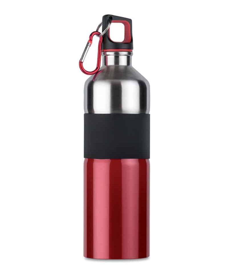 Bottiglia bicolore in acciaio inox con moschettone 750ml MO7490 9 Bottiglia-bicolore-in-acciaio-inox-con-moschettone-750-ml-MO7490-rosso