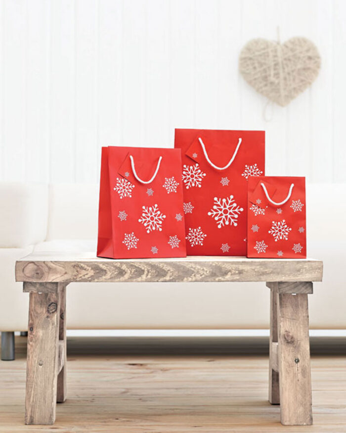 Busta-regalo-natalizia-con-stampa-fiocchi-di-neve-cx1414-ambiente