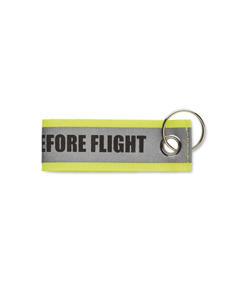 Etichetta-portachiavi-ricamata-remove-before-flight-MK2021