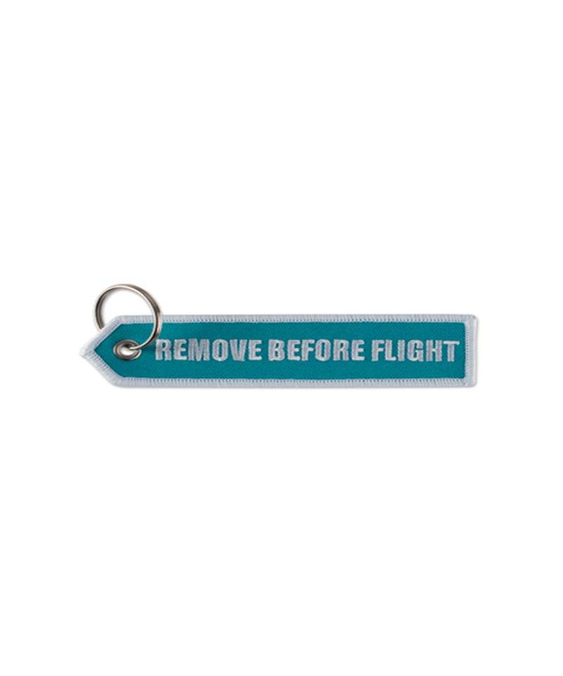 Etichetta-portachiavi-ricamata-remove-before-flight-MK2112