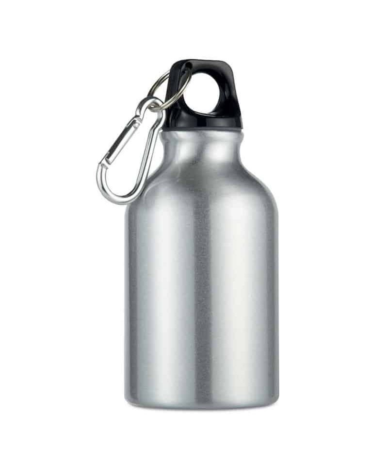 Mini borraccia in alluminio con moschettone 300ml MO8287 10 Mini-borraccia-in-alluminio-con-moschettone-300ml-MO8287-argento
