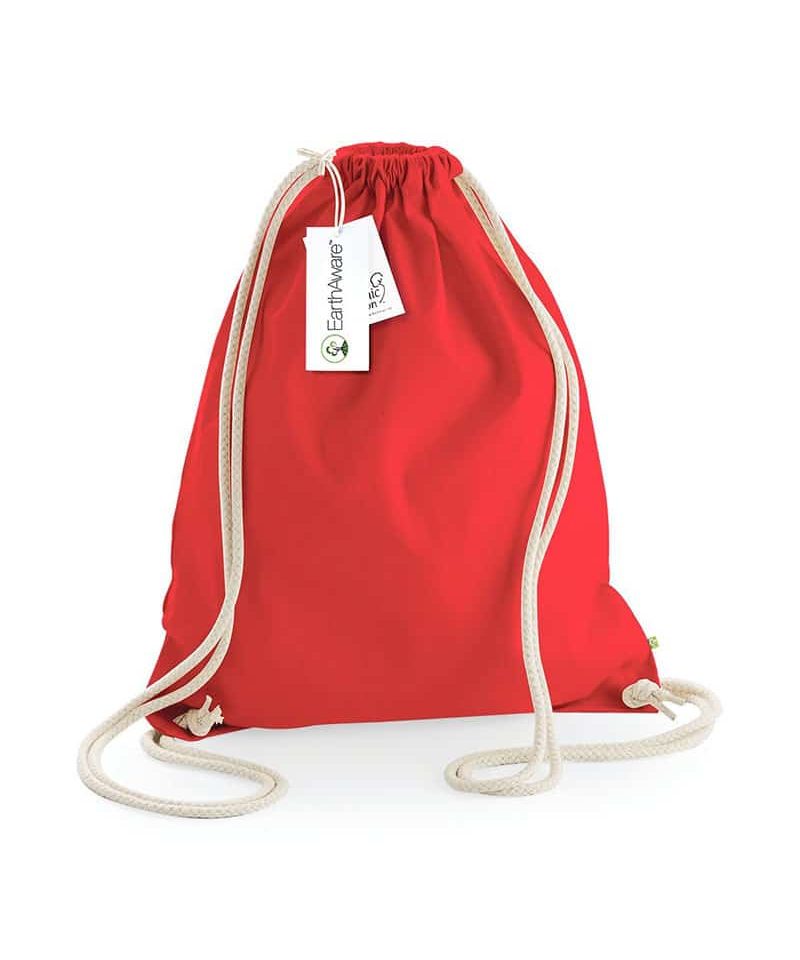 Sacca-zainetto-in-Cotone-Organico-37x47cm-Westford-Mill-W810-rosso