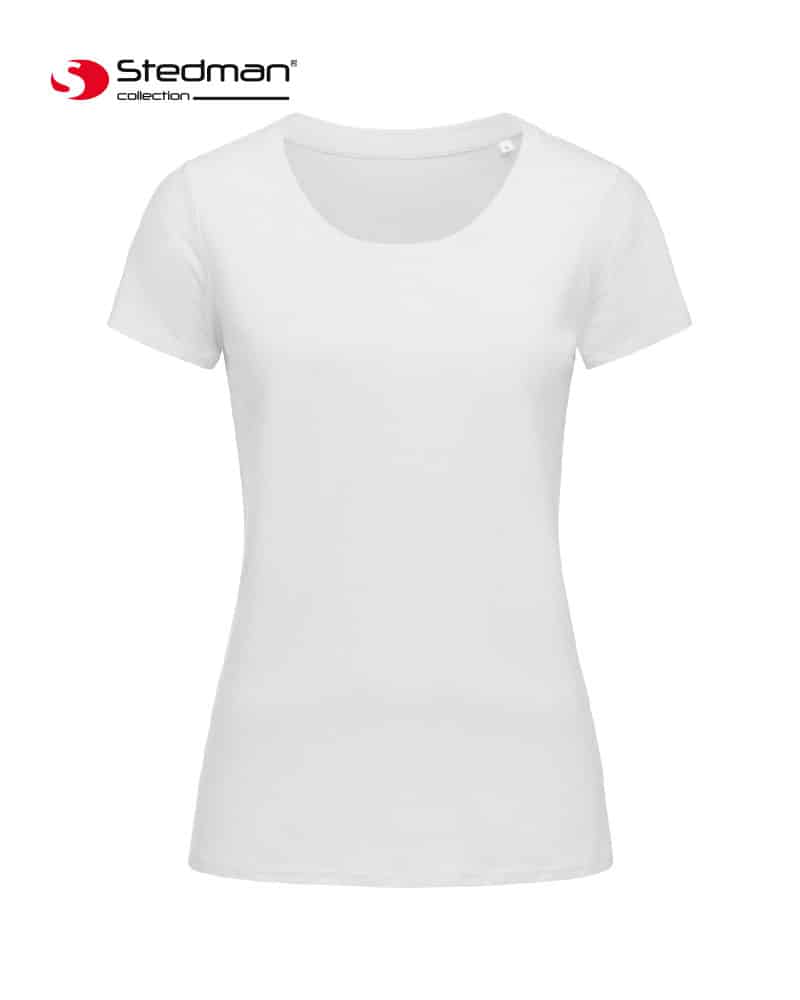 T-shirt donna cotone organico biologico girocollo Stedman ST9300 4 T-shirt-donna-cotone-organico-biologico-girocollo-Stedman-ST9300-bianco
