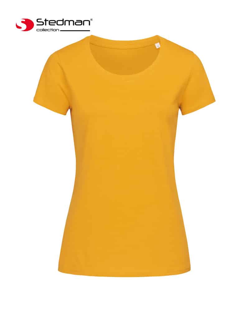 T-shirt donna cotone organico biologico girocollo Stedman ST9300 3 T-shirt-donna-cotone-organico-biologico-girocollo-Stedman-ST9300-giallo-ocra
