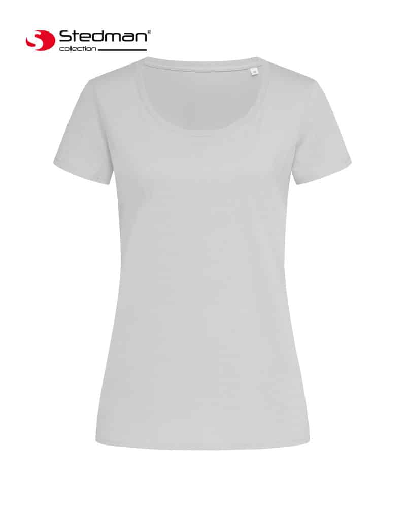 T-shirt donna cotone organico biologico girocollo Stedman ST9300 10 T-shirt-donna-cotone-organico-biologico-girocollo-Stedman-ST9300-grigio-chiaro