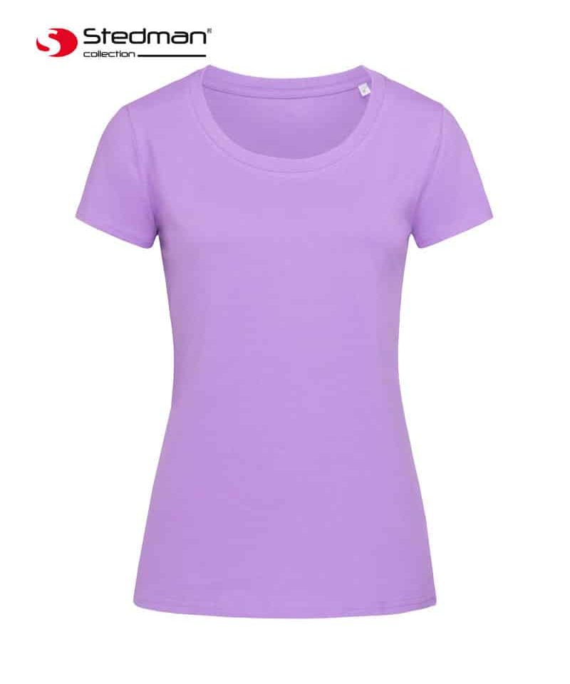 T-shirt donna cotone organico biologico girocollo Stedman ST9300 19 T-shirt-donna-cotone-organico-biologico-girocollo-Stedman-ST9300-lilla