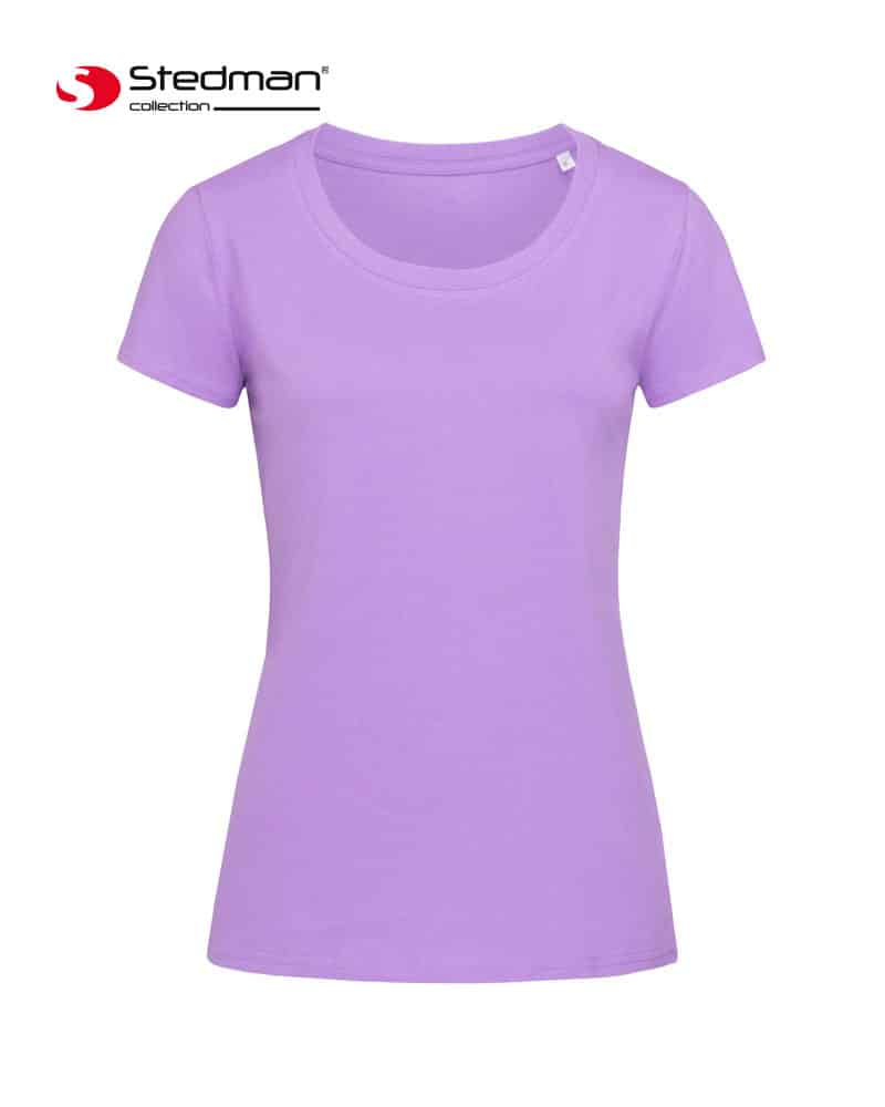 T-shirt donna cotone organico biologico girocollo Stedman ST9300 9 T-shirt-donna-cotone-organico-biologico-girocollo-Stedman-ST9300-lilla