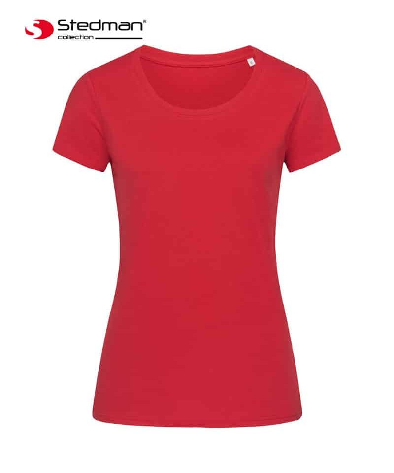 T-shirt donna cotone organico biologico girocollo Stedman ST9300 17 T-shirt-donna-cotone-organico-biologico-girocollo-Stedman-ST9300-rosso