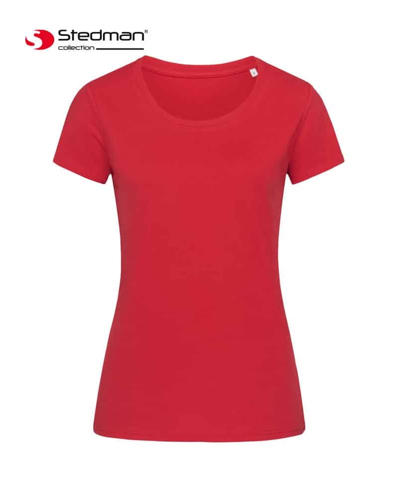 T-shirt donna cotone organico biologico girocollo Stedman ST9300 7 T-shirt-donna-cotone-organico-biologico-girocollo-Stedman-ST9300-rosso