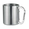Tazza con moschettone in acciaio MO8313 1 Tazza-con-moschettone-in-acciaio-MO8313-acciaio
