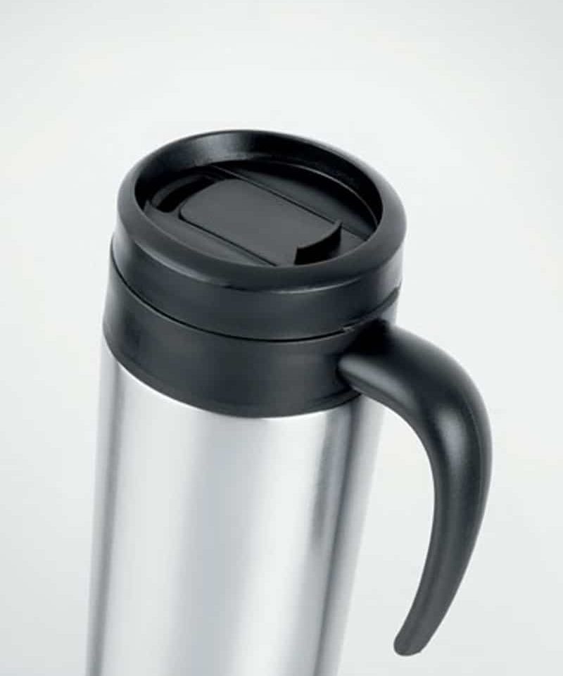 Tazza doppio strato in acciaio inossidabile con chiusura ermetica MO9228 7 Tazza doppio strato in acciaio inossidabile con chiusura ermetica MO9228 coperchio
