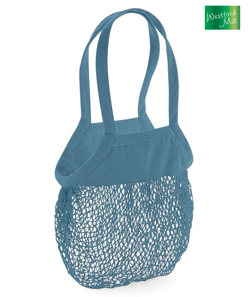 Borsa in rete per la spesa Westford Mill W150 12 Borsa-in-rete-per-la-frutta-Westford-Mill-W150-blu-avio