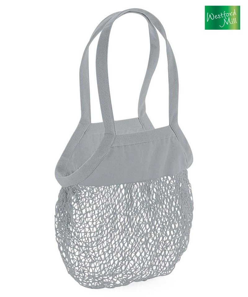 Borsa in rete per la spesa Westford Mill W150 14 Borsa-in-rete-per-la-frutta-Westford-Mill-W150-grigio