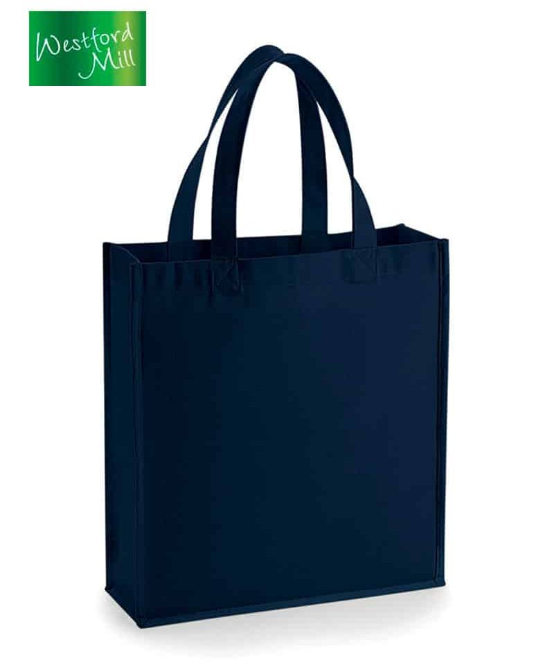 Shopper-in-Canvas-25x32x9-cm-Westford-Mill-W605--blu-navy