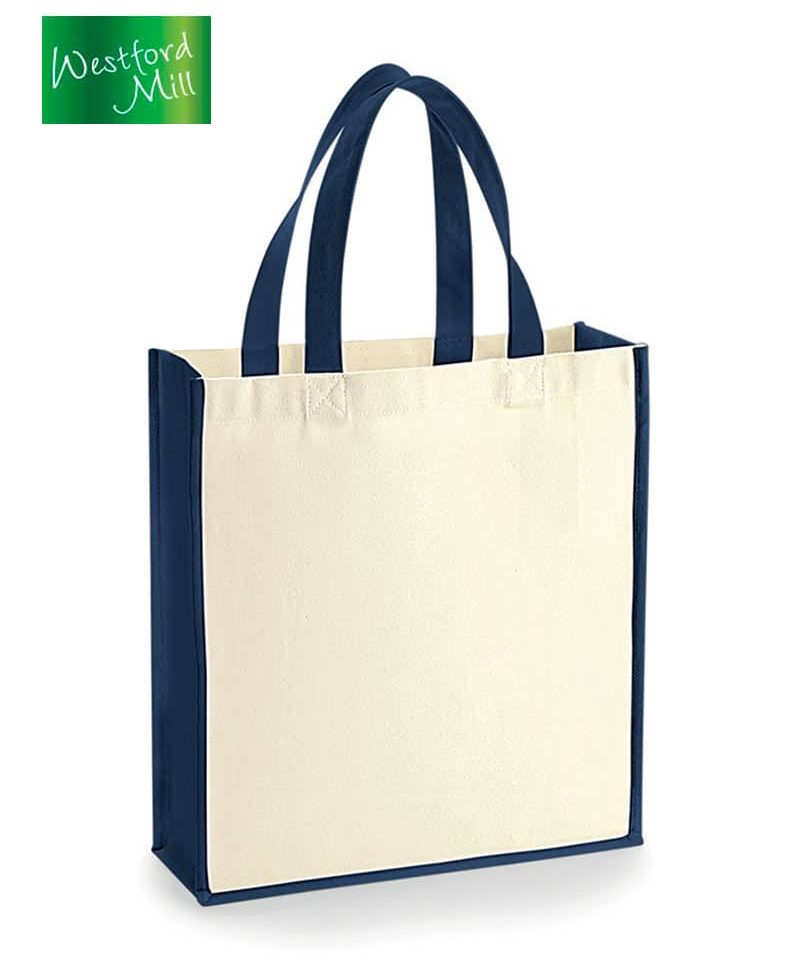 Shopper-in-Canvas-25x32x9-cm-Westford-Mill-W605--natural-blu