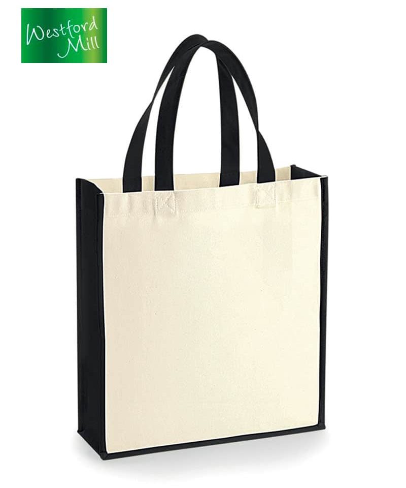 Shopper-in-Canvas-25x32x9-cm-Westford-Mill-W605--natural-nero