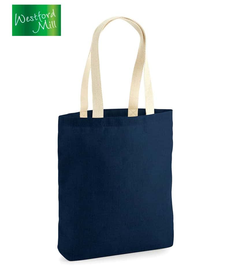 Shopper in juta morbida non laminata Westford Mill W455 5 Shopper-in-juta-morbida-non-laminata-Westford-Mill-W455-blu