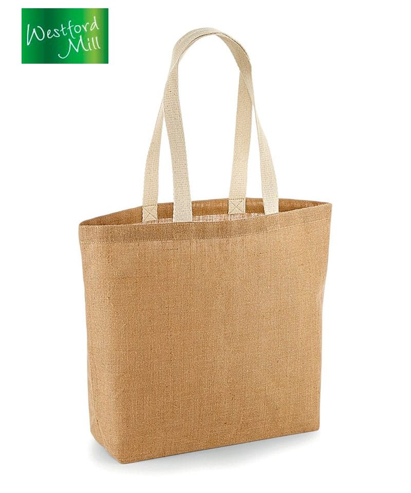 Shopper-in-juta-morbida-non-laminata-Westford-Mill-W458-naturale
