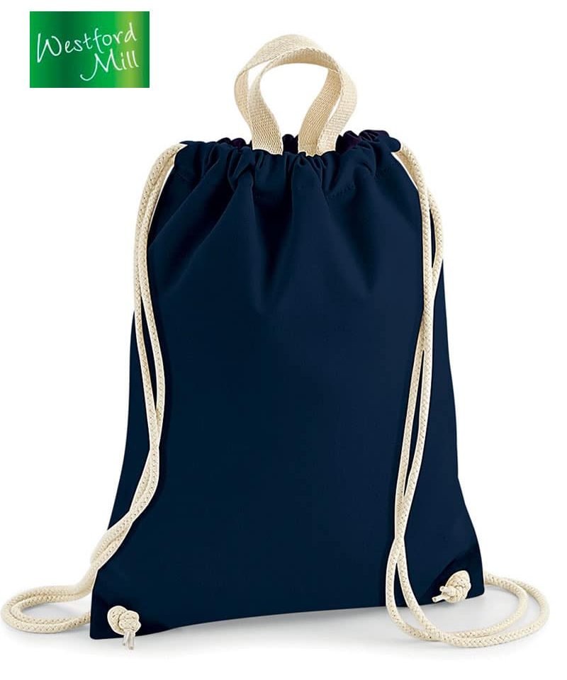 Zainetto-canvas-con-cordini-Westford-Mill-W686-blu