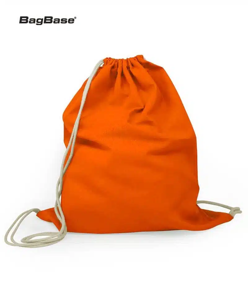 Zainetto-portascarpe-in-cotone-Black-Spider-BS902-arancio