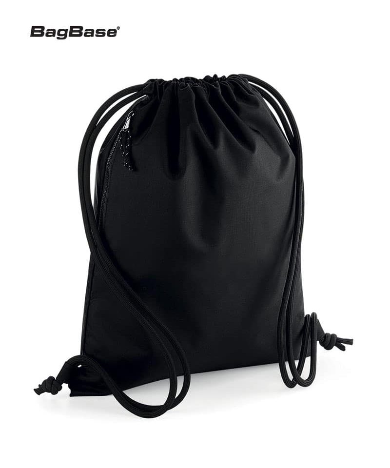 Zainetto portascarpe in poliestere riciclato Bagbase BG281 11 zainetto-portascarpe-in-poliestere-riciclato-BG281-nero