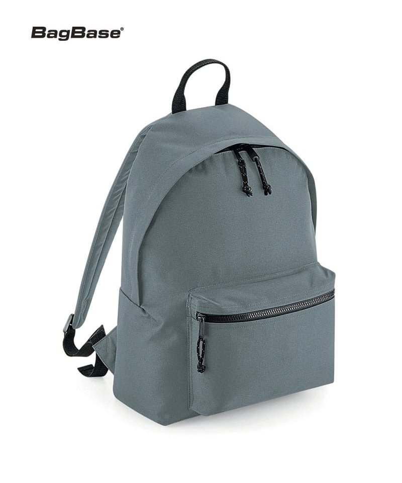 Zaino in poliestere riciclato Bagbase BG285 12 zaino-in-poliestere-reciclato-Basgbase-BG285-grigio