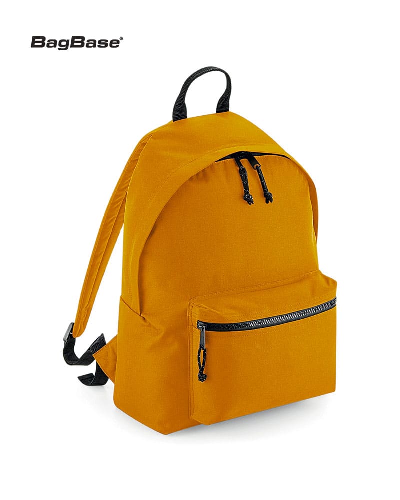 Zaino in poliestere riciclato Bagbase BG285 7 zaino-in-poliestere-reciclato-Basgbase-BG285-mostarda