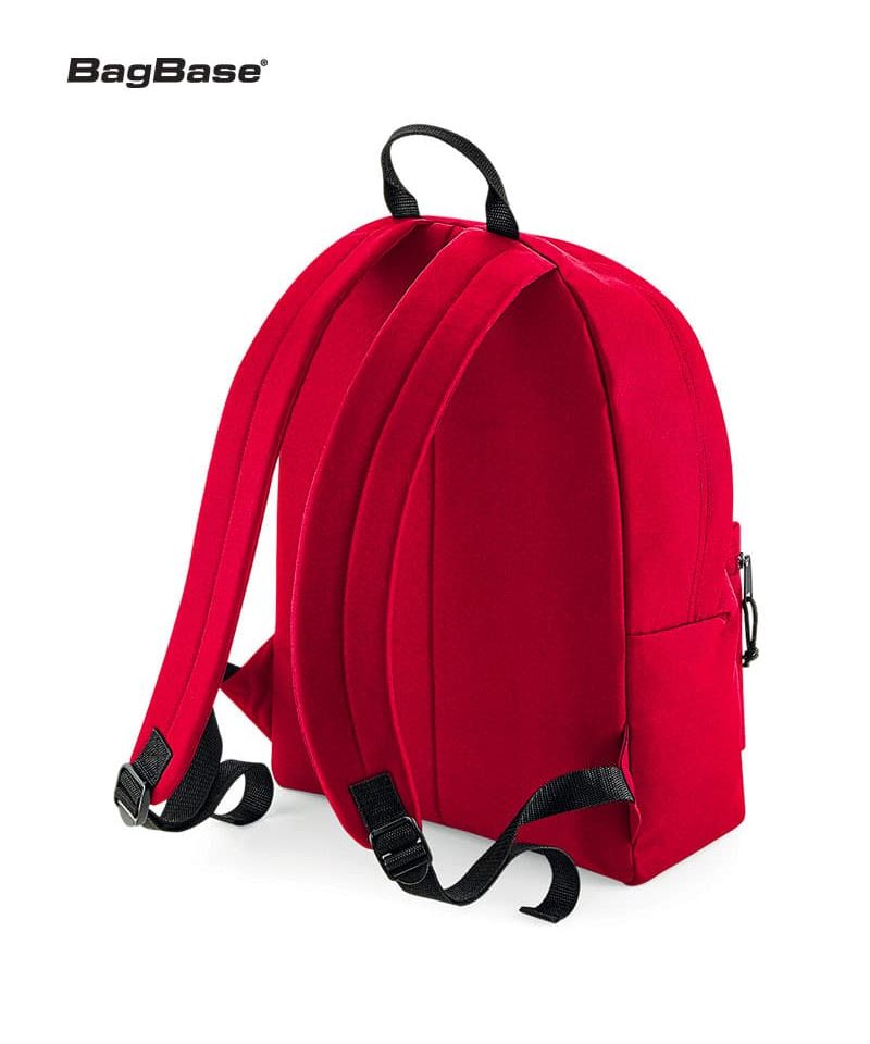 Zaino in poliestere riciclato Bagbase BG285 10 zaino-in-poliestere-reciclato-Basgbase-BG285-rosso-retro