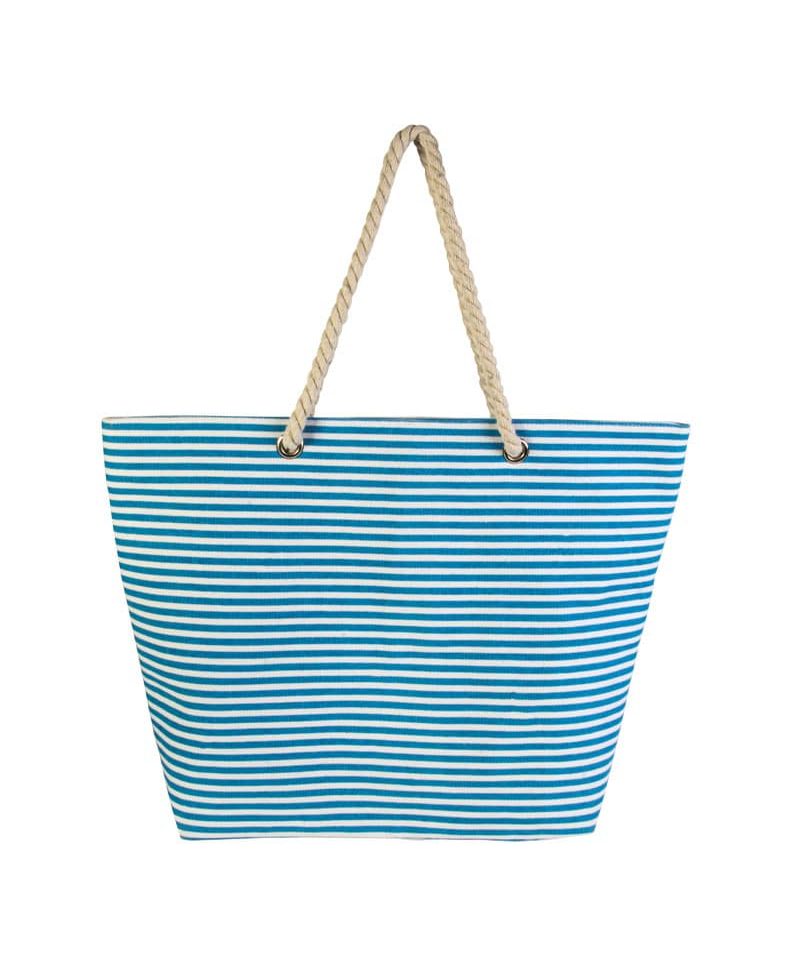 Borsa mare in poliestere con soffietto alla base e chiusura a zip 20148 5 Borsa-mare-in-poliestere-con-soffietto-E-zip-20148-a-righe-bianche-e-blu